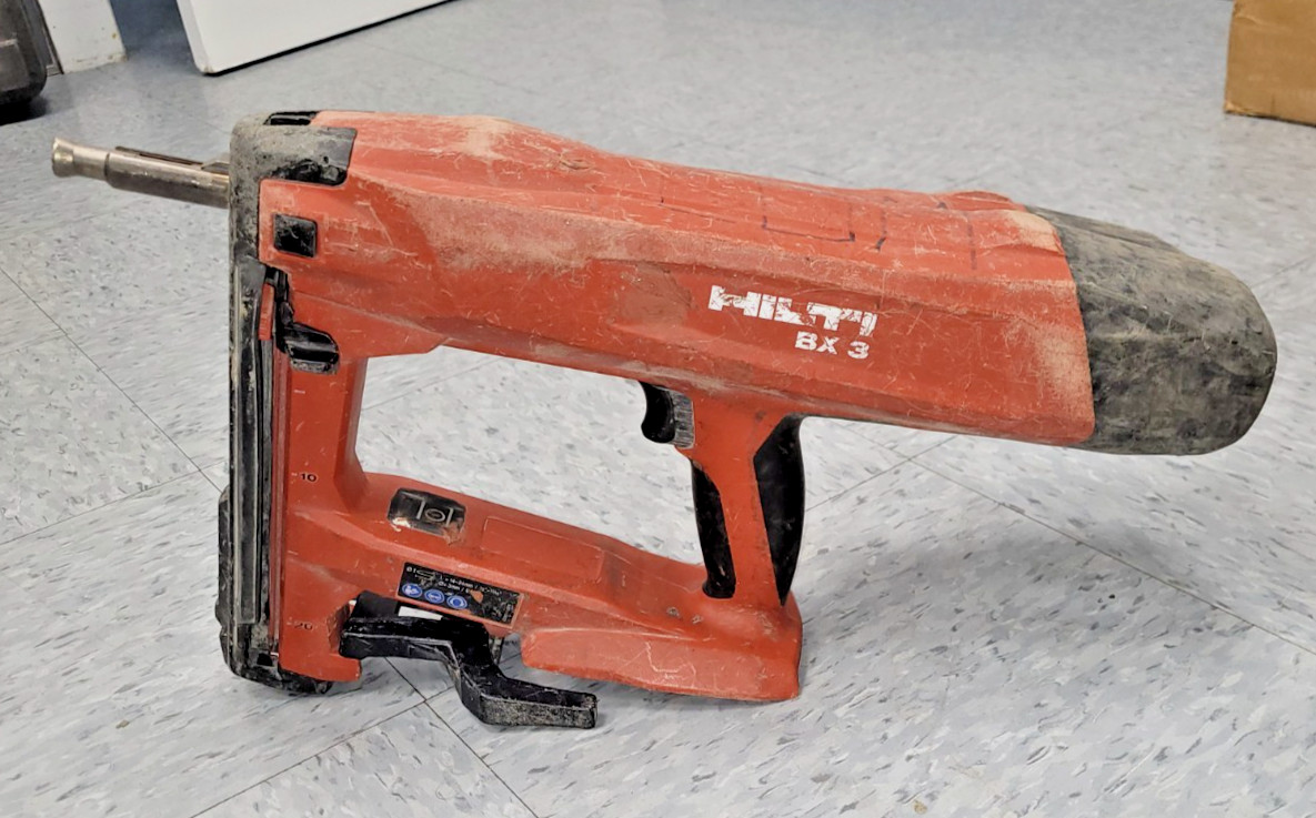 Hilti BX 3 Battery Nail Gun 21.6V Lithium-Ion Red Black - TOOL ONLY