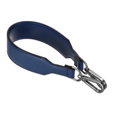 PU Leather Purse Handles Replacement, 41x3.6cm, Blue Black Buckle