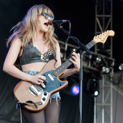 #ad Lindsey Troy of Deap Vally performs on Day 2 of Austin City Limits Old Photo 6 AU $10.00