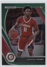 2021-22 Panini Prizm Draft Picks Green Prizm Joshua Primo #50 1l3m