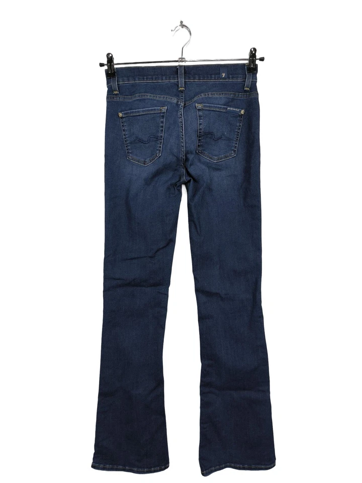 7 FOR ALL MANKIND Vaquero acampanados Mujeres Vaquero Talla EU 34 azul - Imagen 2 de 4