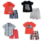 Kids Headquarters Little Boys 2-Piece T-Shirt &Shorts Set Pick Size & Color
