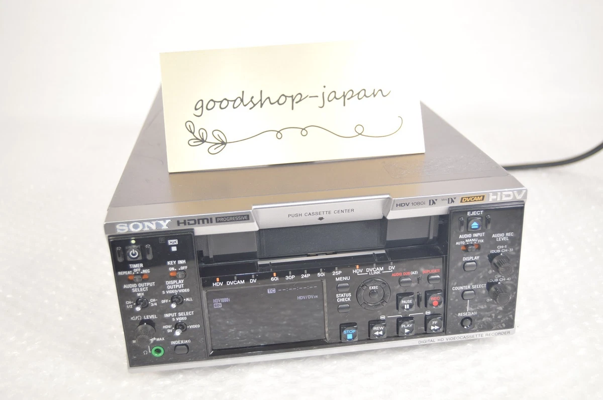 ★【中古/動作品 】★ SONY HVR-1500A DRUM 00089 時間 Las mejores ofertas en Sony HVR Video digital: DVCAM reproductores