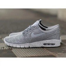 Nike SB Stefan Janoski Max Wolf Gris Blanco 631303 019 UK11