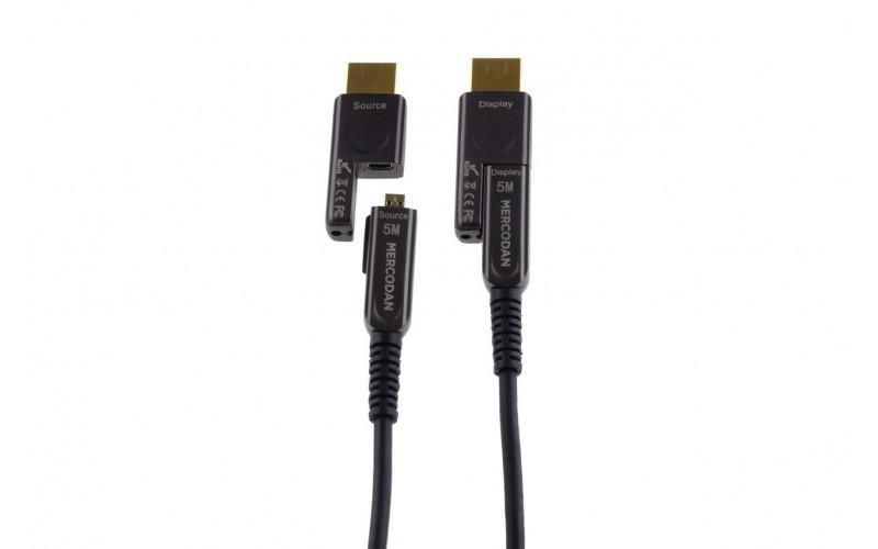 Mercodan Men's Black 581670019 Hdmi Cable 50 M Hdmi Type A (Standard) - Image 3