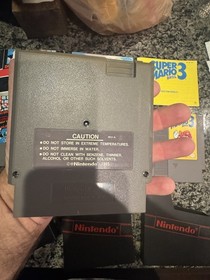 Nintendo NES Super Mario Bros 1, 2, 3 Games with Manuals & OEM Sleeves