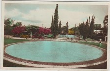 CIRCULAR POOL AT OASIS GARDENS SUNNYBANK QLD OASIS PHOTOGRAPH POSTCARD