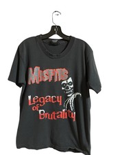Vintage Misfits  Legacy of Brutality  T-Shirt Backstage Pass Giant Tag Size L