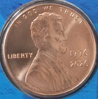 Photo of a 2026-P Lincoln Shield Cent from an eBay listing that sold on Jul 19, 2026