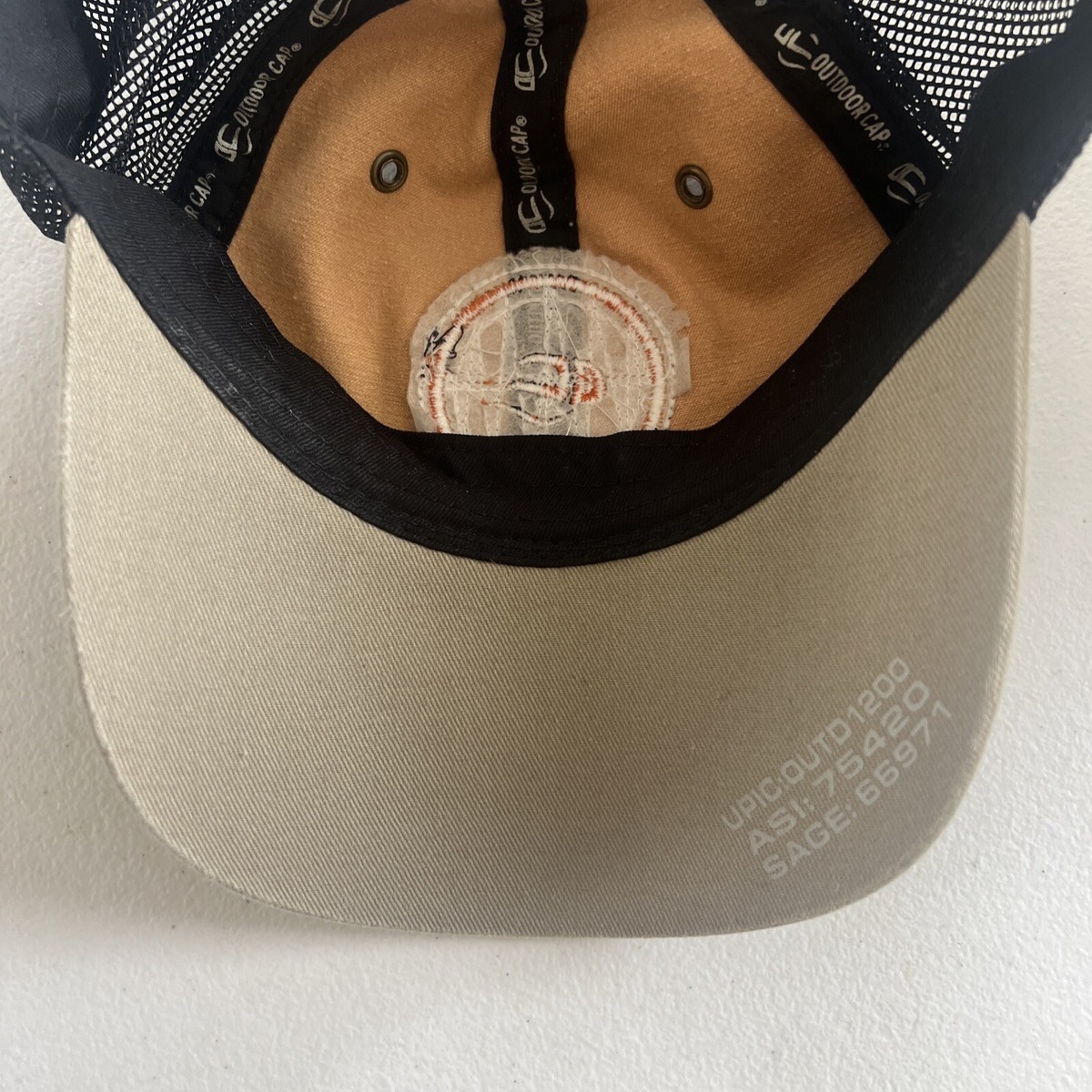 Outdoor Cap Quality Strapback Hat Brown Mesh Adjustable Cap