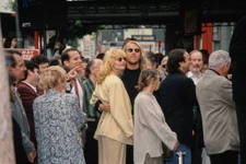 Geena Davis husband Finnish film director Renny Harlin at a Hollyw- Old Photo 3