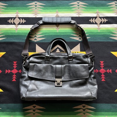 Tumi Beacon Hill Vernon Briefcase Leather Laptop Bag Black Tumi Beacon Hill Vernon Briefcase Leather Laptop Bag Black
