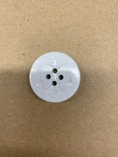 Original Rothco White  Peacoat Buttons With Anchor Design  - 144 Per box