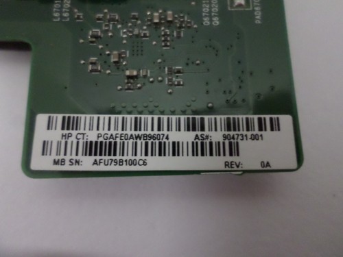 HP 34-B 904731-001 Graphics Card - Schumi, AMD R16M-G1, AMD Radeon RX 460 4GB - Picture 2 of 4