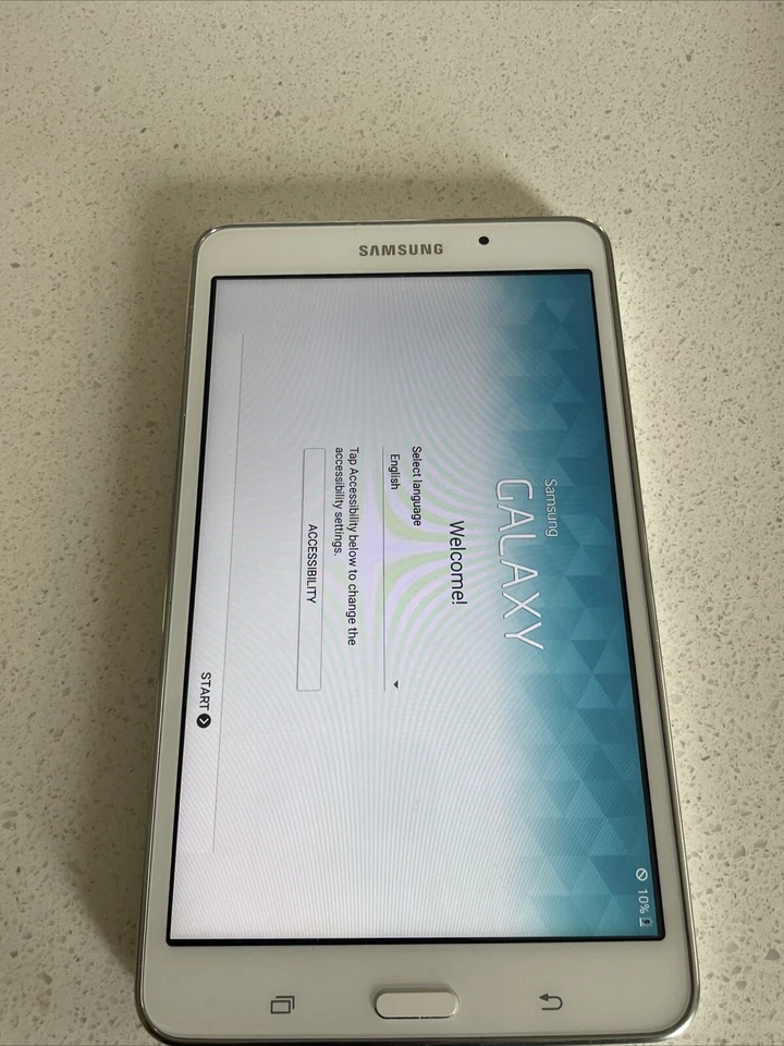 Samsung - Galaxy Tab 4 - 7" - 8GB - Blanco - SM-T237P Pulsador Necesita Reemplazo Foto 3 de 3