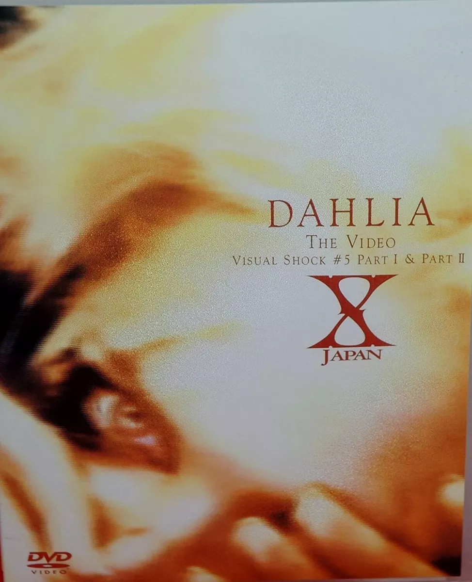 X Japan Dahlia The Video Visual Shock #5 Part 1 & 2 Authentic DVD Japanese  Rock