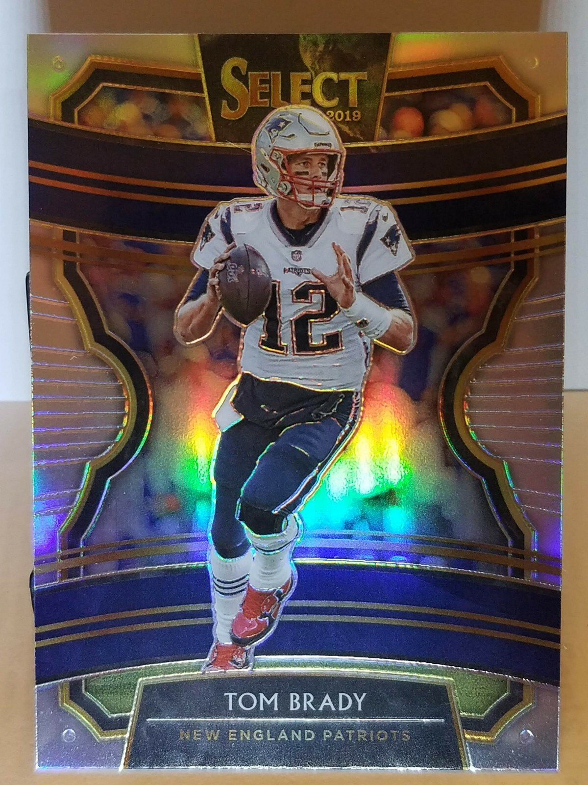 2019 Panini Select Tom Brady Silver Prizm #1 Concourse Level Patriots Buccaneers