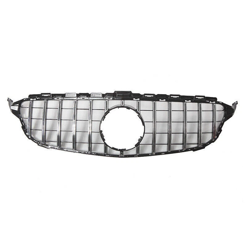 Front Grille Grill For Mercedes Benz W205 2015-2018 C180 C200 C250 C300 C350e Foto 3 de 4