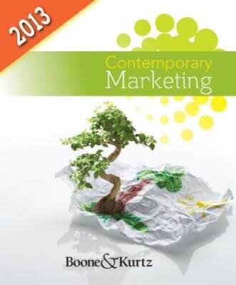 Contemporary Marketing, 2013 Update - Paperback By Boone, Louis E - GOOD
