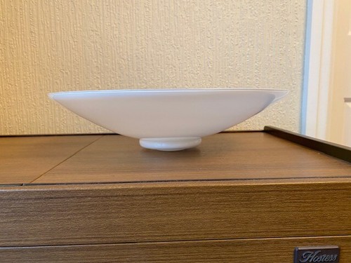 Vintage Opaque Milk Glass Light Shade - Picture 4 of 4