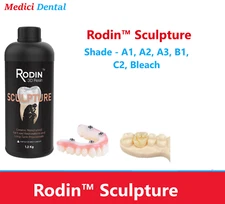 Dental 3D Resin Rodin Sculpture Ceramic, Nanohybrid, Bleach, A1, A2, A3, B1, C2