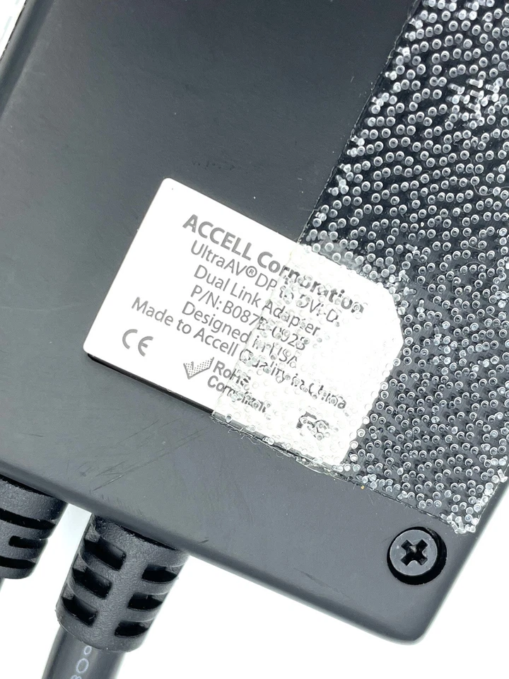 Accell UltraAV DisplayPort to DVI-D Dual-Link Adapter B087B-002B and Adapters - Image 3 of 3