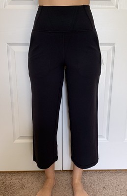 wide leg cropped yoga pants
