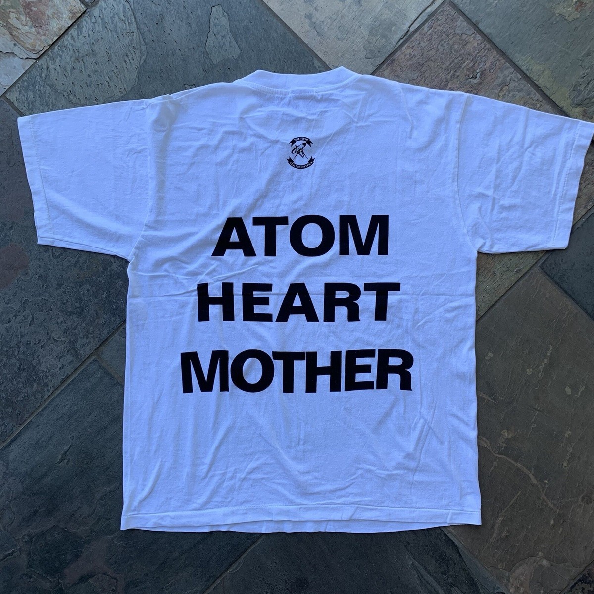 トップス Pink Floyd atomheart mother s/s band tee Atom Heart Mother Tour 1992 Vintage Pink Floyd Shirt