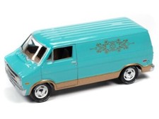 DODGE Tradesman Van - 1973 - mint - Johnny Lightning 1:64
