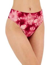 Jenni Women's Hi-Cut Seamless Thong, Splash Tiedye, Small