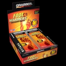 (6) pair GRABBER MYCOAL MEDIUM LARGE FOOT WARMER INSOLES FWMLES