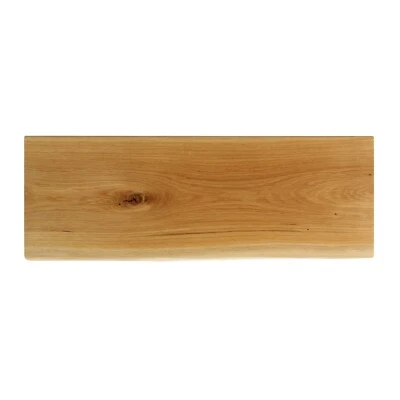 Regalbrett Naturkante Massivholz Eiche Regalboden Wandregal Baumkante Echtholz - Bild 1 von 4