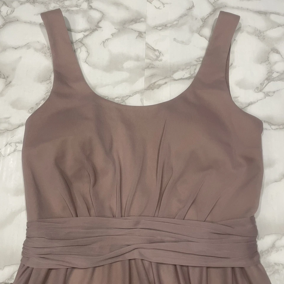 Vestido Jan gris pájaro en malva talla XS Foto 4 de 4