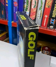 Vintage Nintendo NES Black Box Golf CIB Complete In Box w/ Manual Oval Tested 