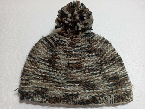 Jack Wolfskin Beanie Hat Size M Pom Pom 