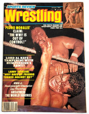 SPORTS REVIEW WRESTLING - JAN 1981 - PEDRO MORALES / LARRY ZBYSZKO / HARLEY RACE