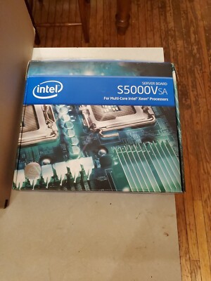 Intel S5000VSA4DIMM S5000VSA D52032-716 Server Mainboard Dual Sockel 771 OVP NEU
