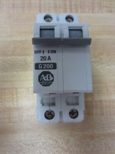 Allen Bradley 1492-CB2 Breaker 1492-CB2G200 20A