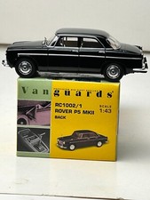 Vanguards 1:43 Scale Diecast Rover P5 MKII, Black