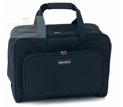 NÄHMASCHINE TRAGETASCHE FÜR ALLE STARKEN AUFBEWAHRUNG BASTELN TASCHE MARINEBLAU - PASST SINGER