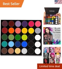 Makeup Paradise Makeup AQ 30 Color Pro Palette  Magnetic and Refillable Pale...