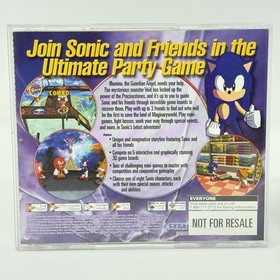 Sonic Shuffle Sega Dreamcast Not For Resale Variant Complete CIB Tested