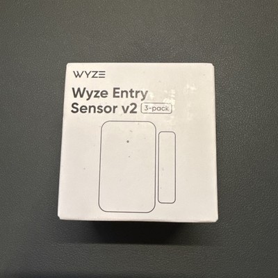 Wyze Entry Sensor V2 - 3-pack - WSES2-3PK - Home Security System 