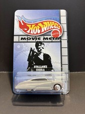 Custom Hotwheels Mercury And Package Movie Metal Stallones Cobra