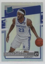 2021 Chronicles Draft Picks Donruss Optic Rated Rookies Holo Isaiah Jackson 0b3