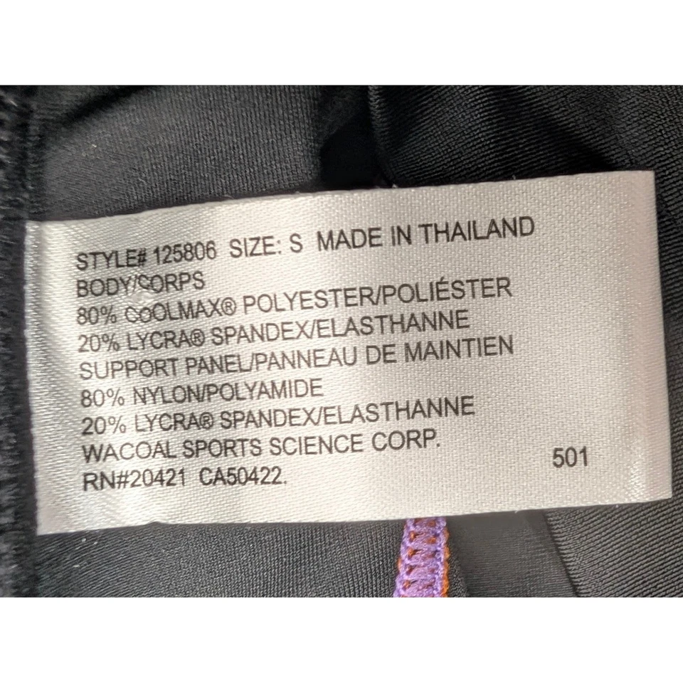 CW-X Mujeres Negro Capri Compresión Leggings Ropa Activa Colorido Atletismo Pequeño Foto 3 de 4