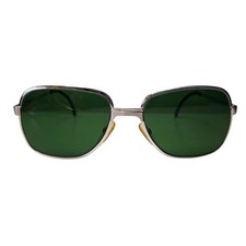 1970's RODENSTOCK White Gold 10K Pilot sunglasses Model Bristol Made Germany