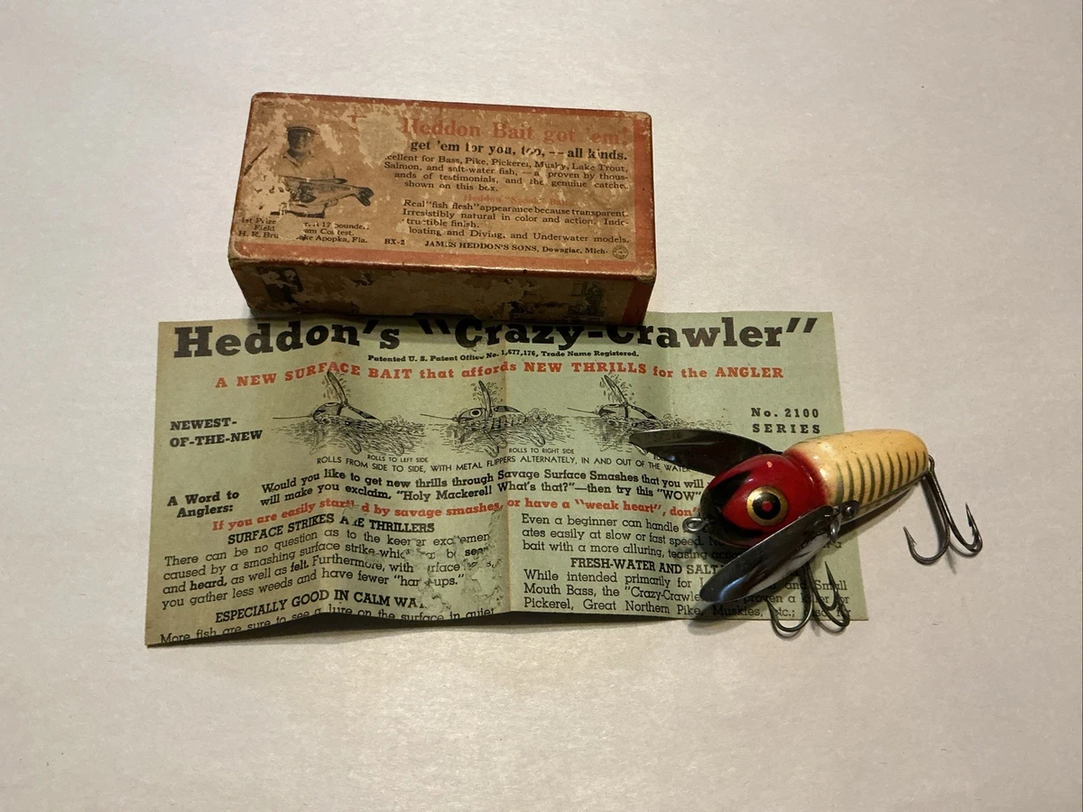 Heddon Vintage Topwater Fishing Lures | Updated Oct 2026
