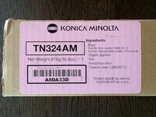 GENUINE KONICA MINOLTA TN324AM A8DA33D MAGENTA TONER - Open Box