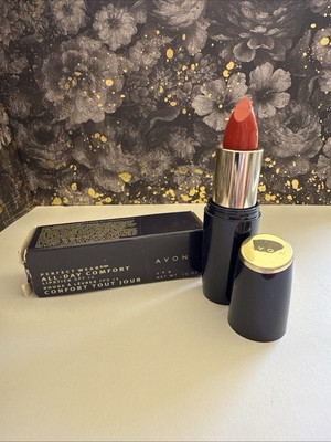 2002 Avon Perfect Wear All Day Comfort Lipstick SPF 12 Blossom Fleur .13 Oz